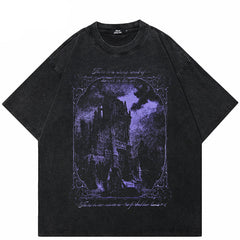Horror Castle Graphic Y2K Tee