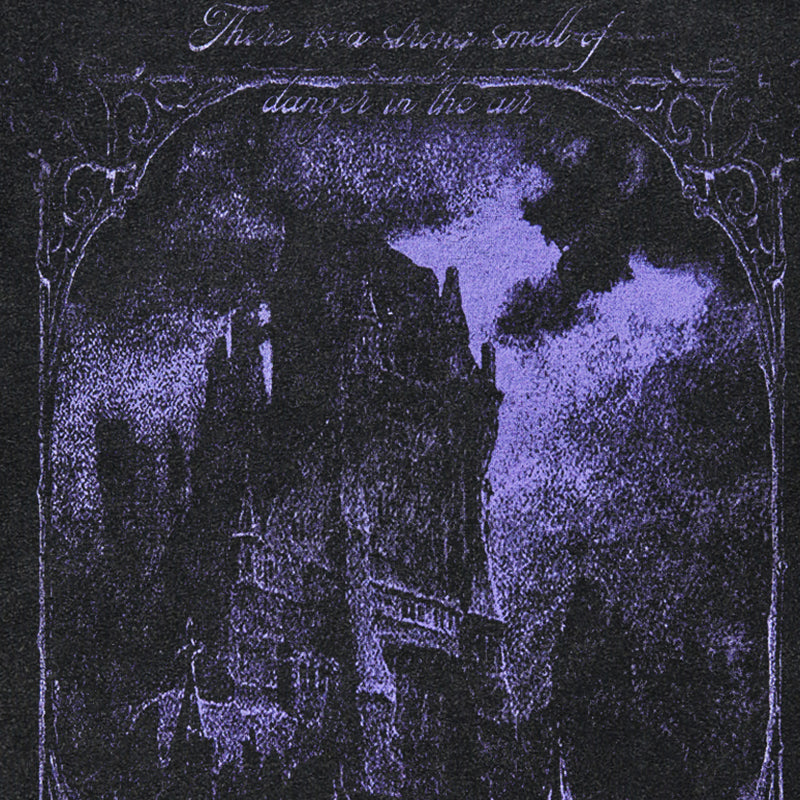 Horror Castle Graphic Y2K Tee