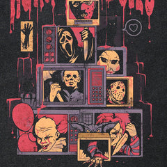 Horror Movie Graphic Y2K Shirt