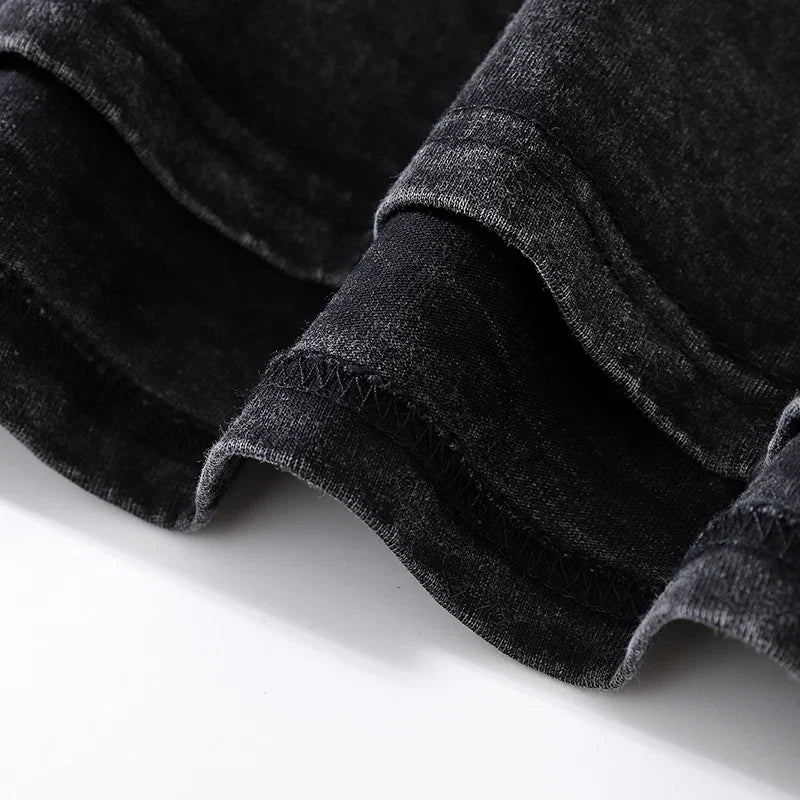 Loose Black Y2K T Shirt