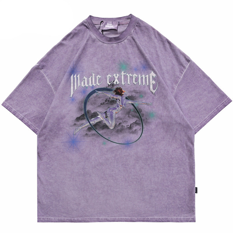 Loose Graphic Y2K Shirts