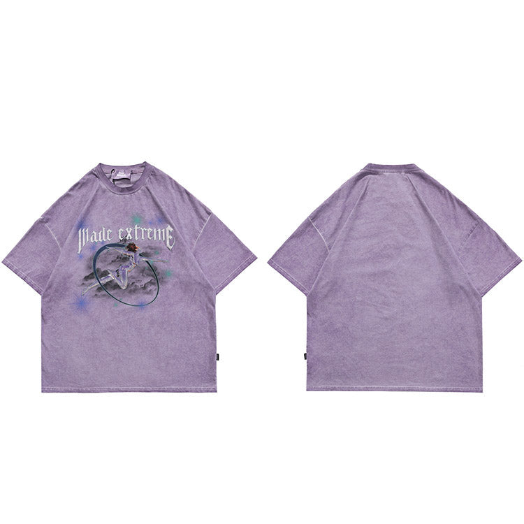 Loose Graphic Y2K Shirts