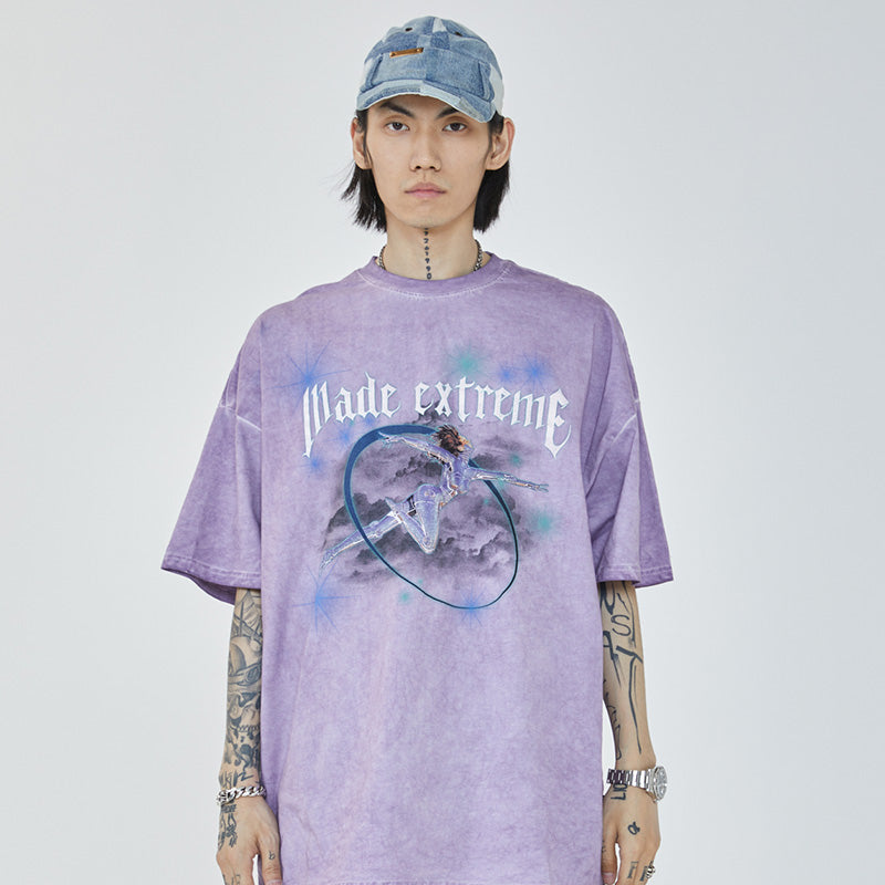 Loose Graphic Y2K Shirts