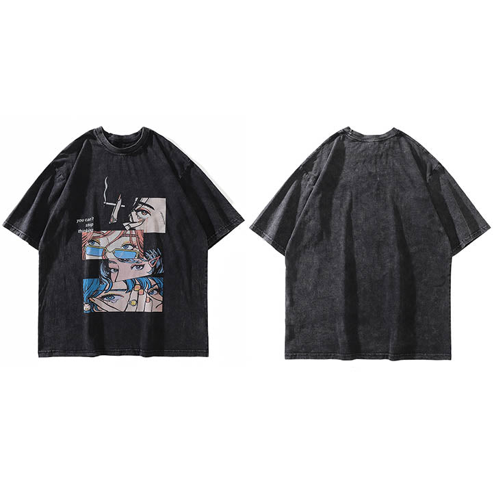 Loose Y2K Shirt Men Oversize