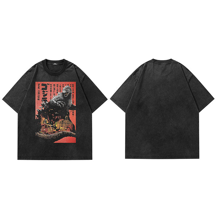 Oversize Hip Hop Graphic T Shirts Y2K