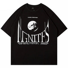 Oversize Y2K Casual Graphic Shirt