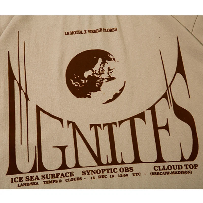 Oversize Y2K Casual Graphic Shirt