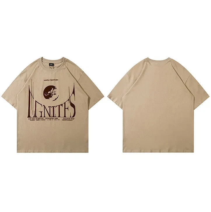Oversize Y2K Casual Graphic Shirt
