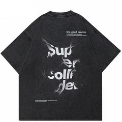 Oversized Aesthetic Y2K Graphic Tee