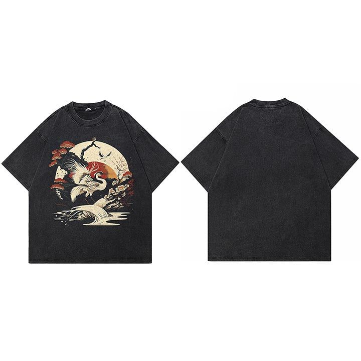Oversized Black Y2K Shirt
