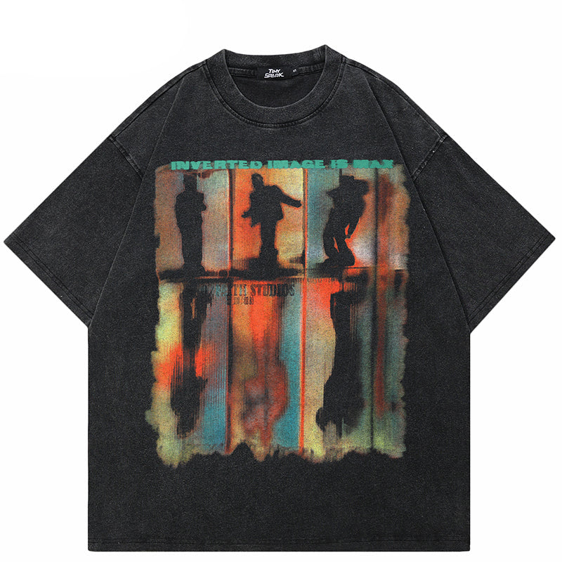 Oversized Vintage Y2K Graphic Tee