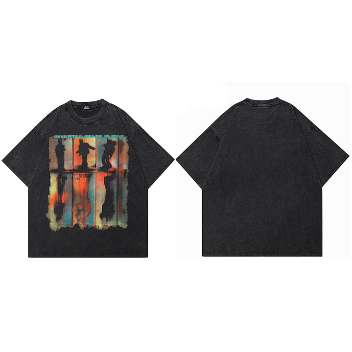Oversized Vintage Y2K Graphic Tee
