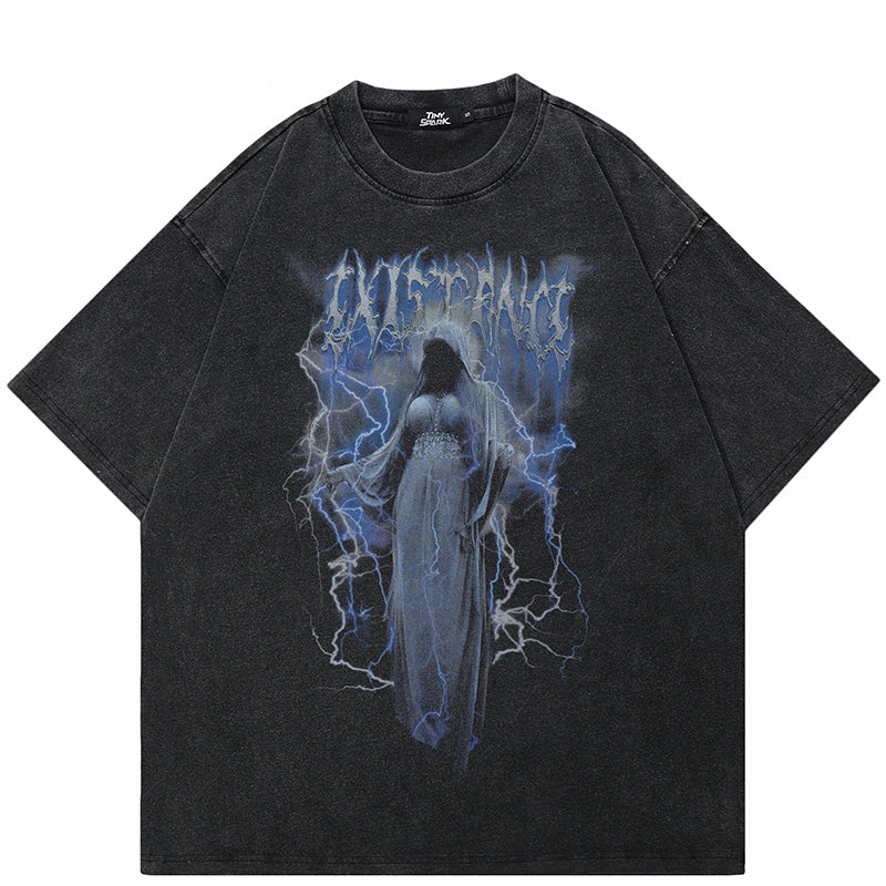 Oversized Vintage Y2K Graphic Tees