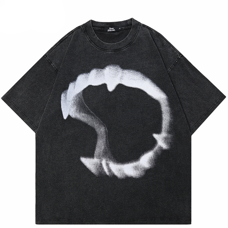 Oversized Y2K Style T Shirt
