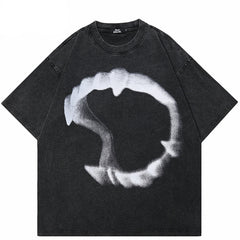 Oversized Y2K Style T Shirt