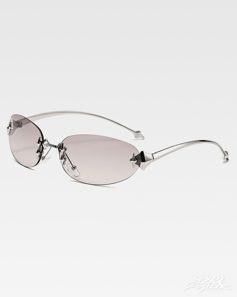 Rimless Y2K Sunglasses