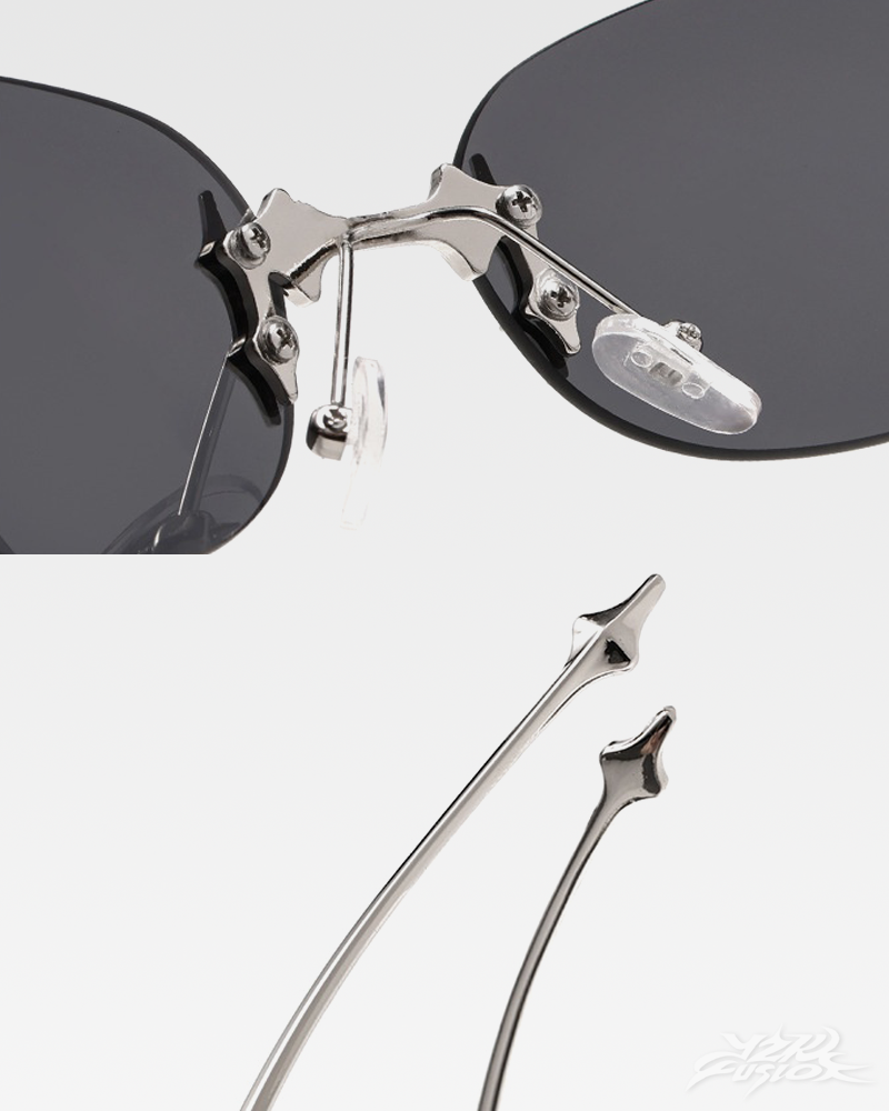 Rimless Y2K Sunglasses