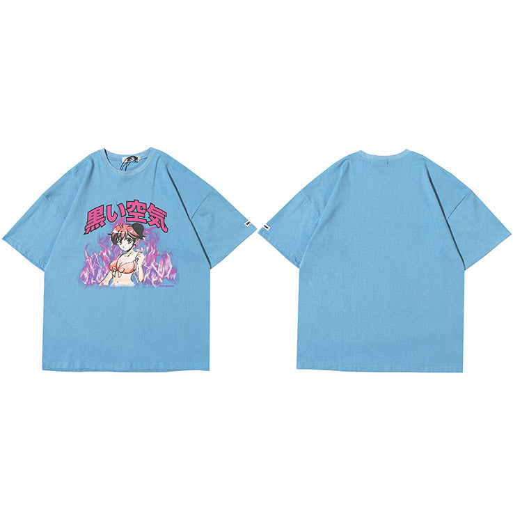 Sexy Girl Graphic T Shirts Y2K