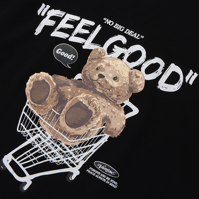 Shopping Cart Print Y2K Tee