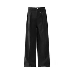 Trendy Wide-Leg Loose Casual Professional Suit Pants