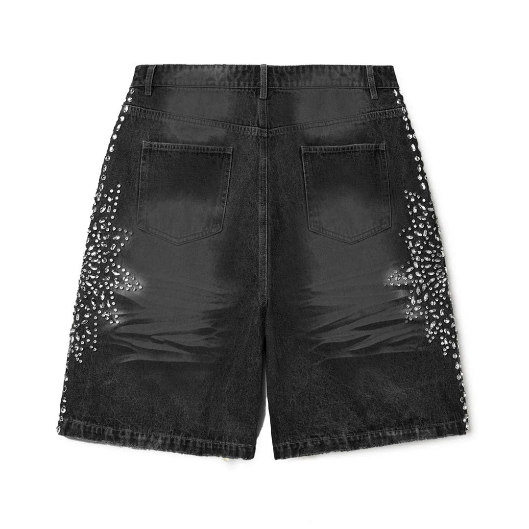 Vale Forever Siren Jean Shorts Black
