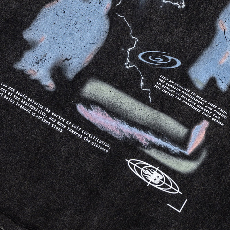 Vintage Graphic Escape T Shirt Y2K