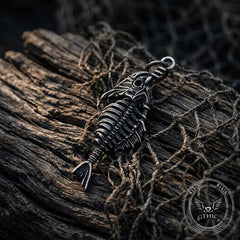 Vintage Fish Skeleton Stainless Steel Pendant