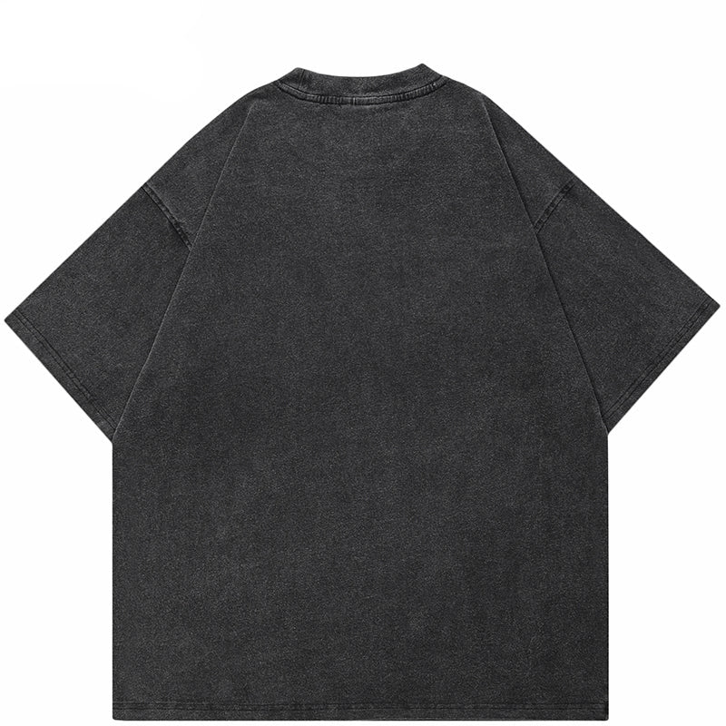 X-Ray Skeleton Printed Y2K Graphic Tees