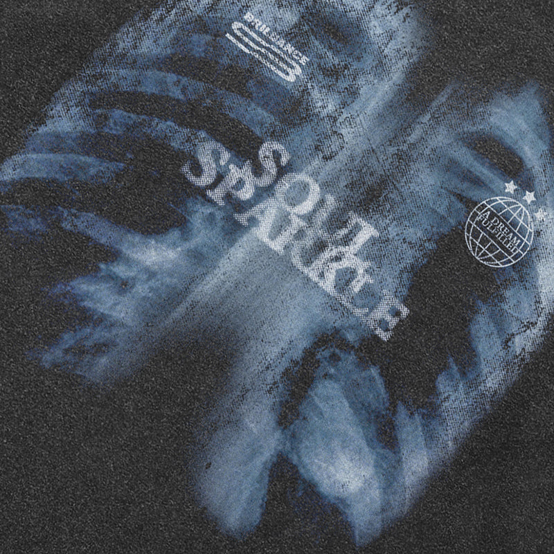 X-Ray Skeleton Printed Y2K Graphic Tees