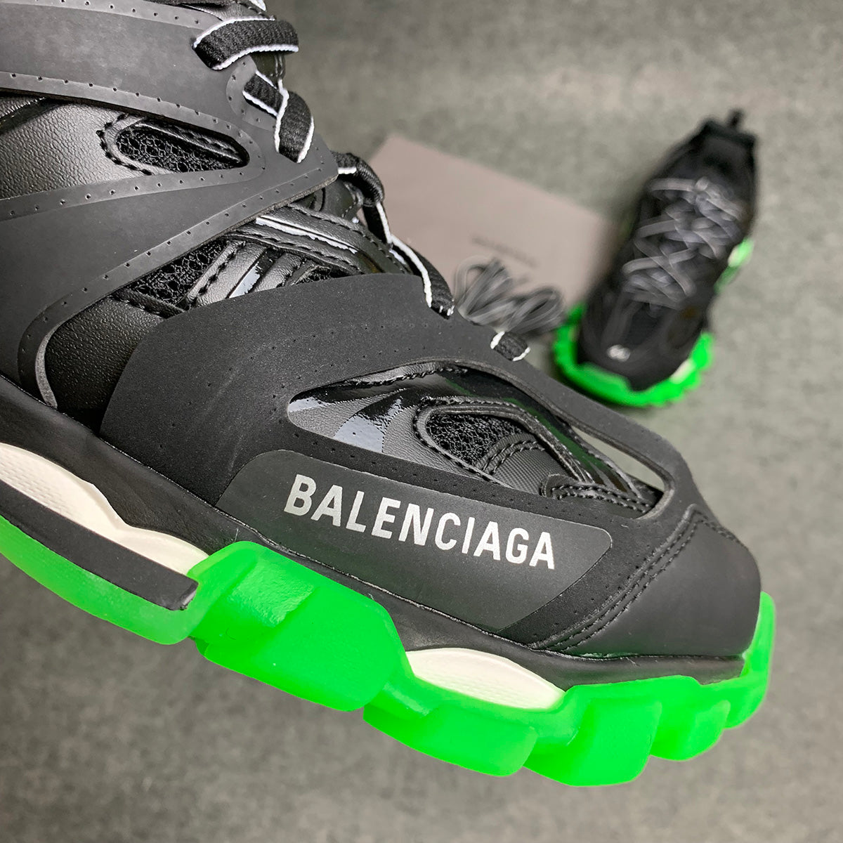Balenciaga Track Trainer 'Black Glow'