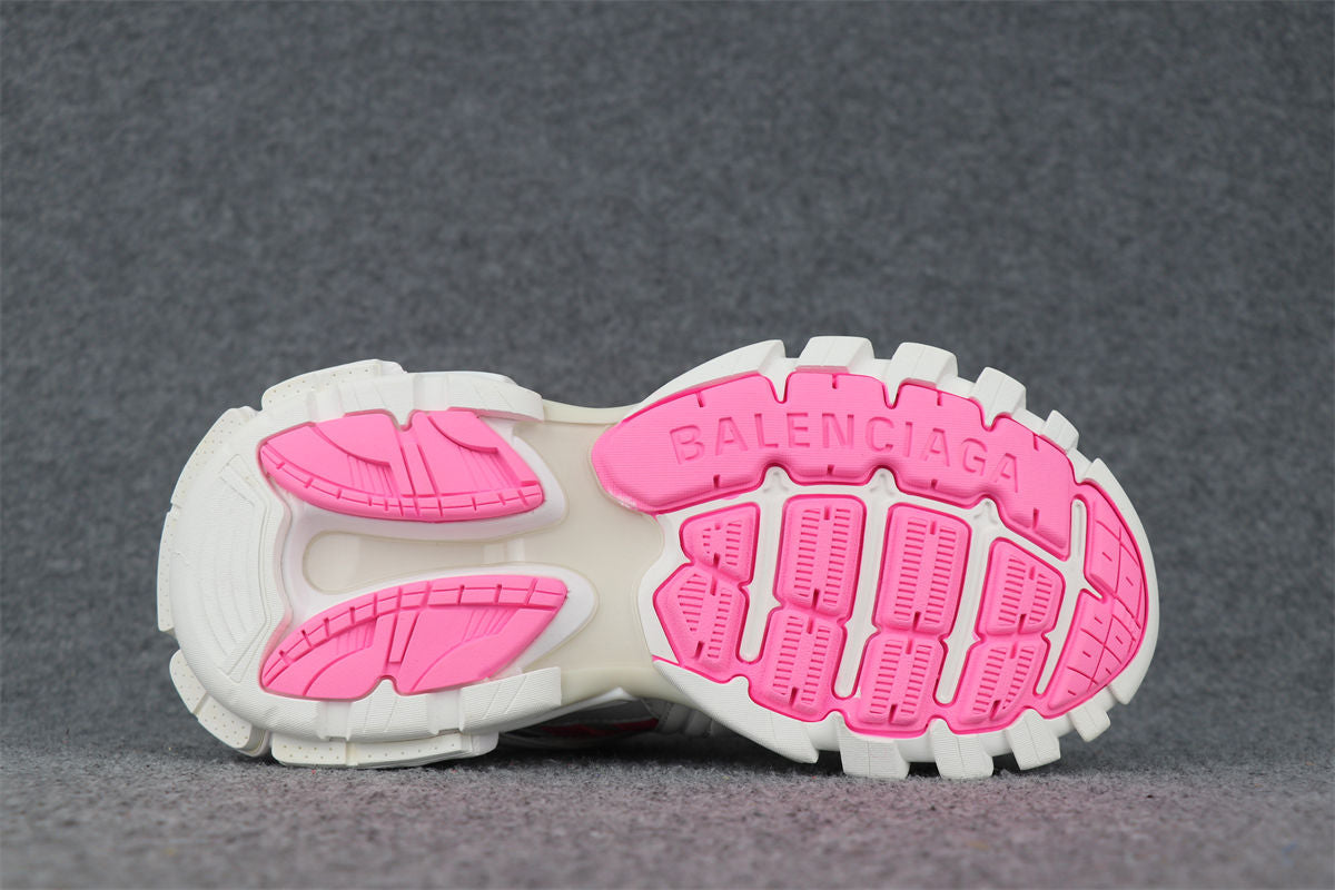 Balenciaga Wmns Track Sneaker 'White Fluo Pink'