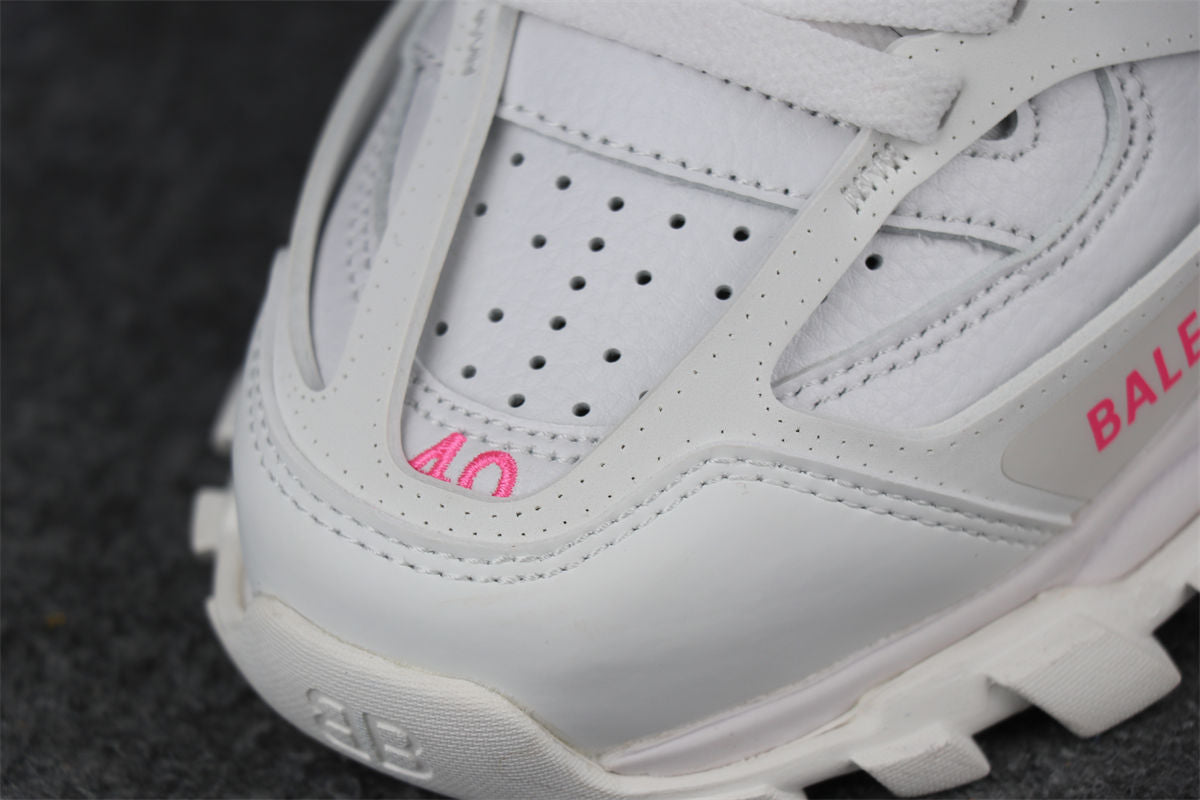 Balenciaga Wmns Track Sneaker 'White Fluo Pink'