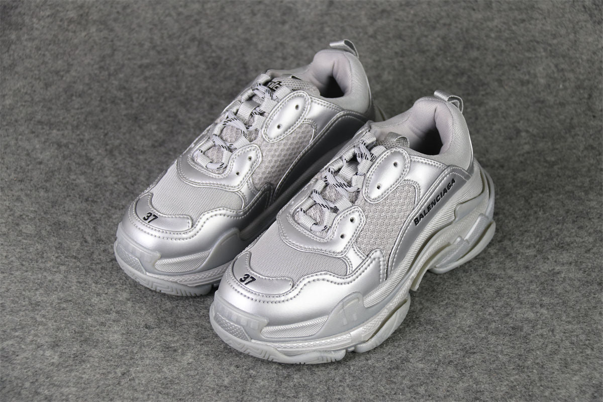 Balenciaga Triple S 'Silver Metallic'