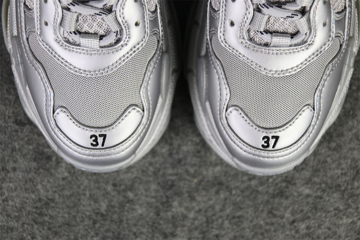 Balenciaga Triple S 'Silver Metallic'