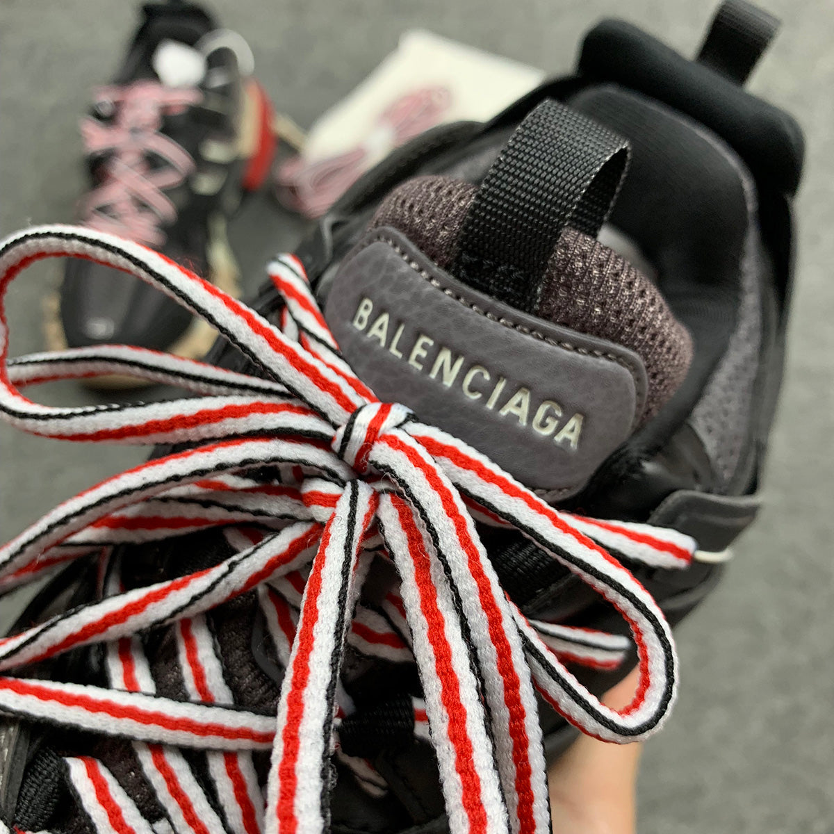 Balenciaga Track Trainer 'Black Red'