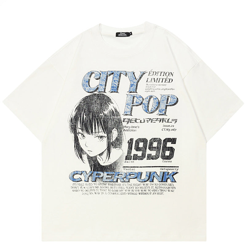 Y2K Anime T Shirt Casual