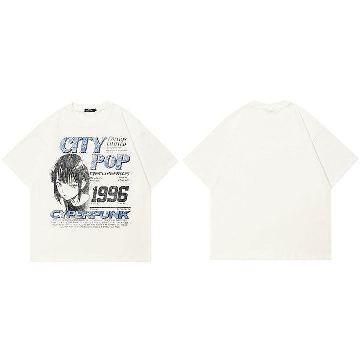 Y2K Anime T Shirt Casual