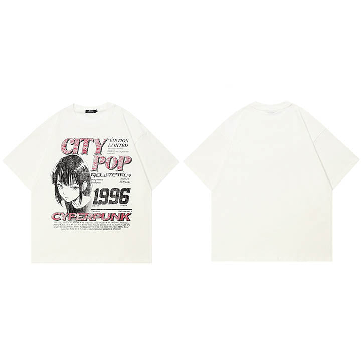Y2K Anime T Shirt Casual