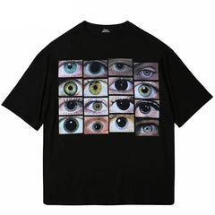 Y2K Baggy Shirts Print
