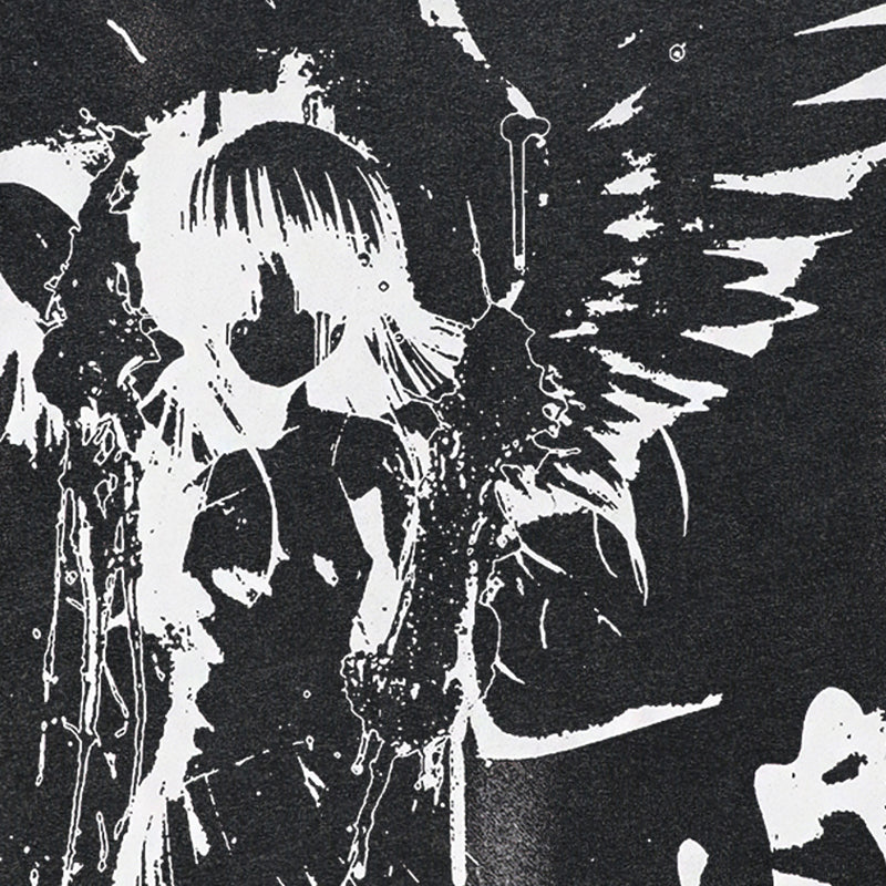 Y2K Black Graphic T Shirt