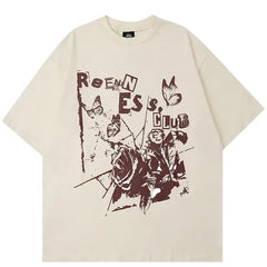 Y2K Casual Graphic T Shirt