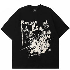 Y2K Casual Graphic T Shirt