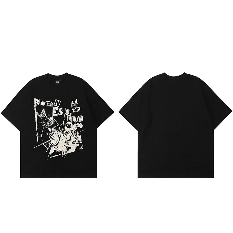 Y2K Casual Graphic T Shirt