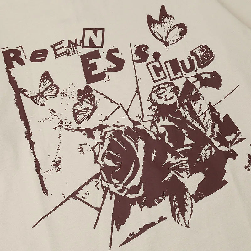 Y2K Casual Graphic T Shirt