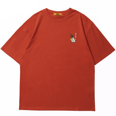 Y2K Embroidery T Shirt