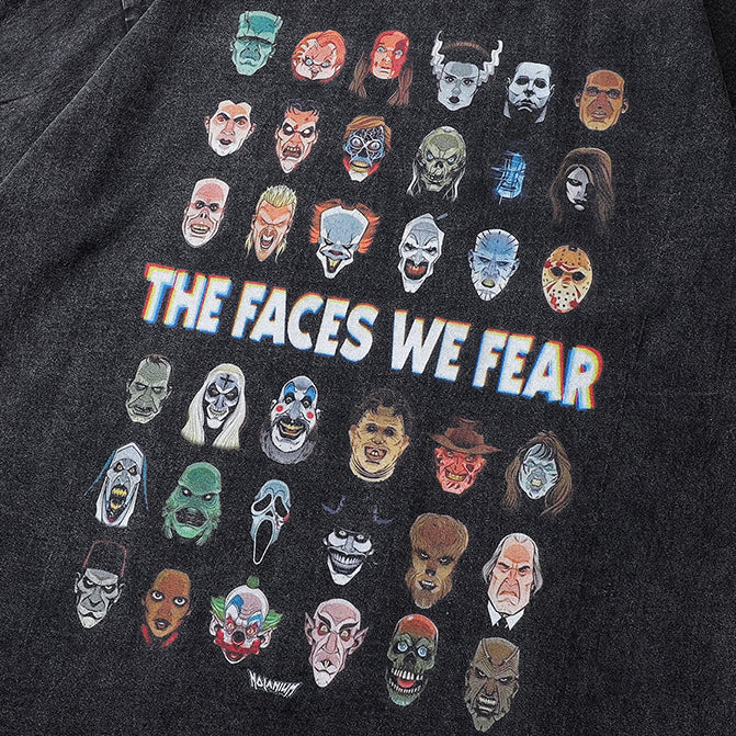 Y2K Graphic Tees Men Black