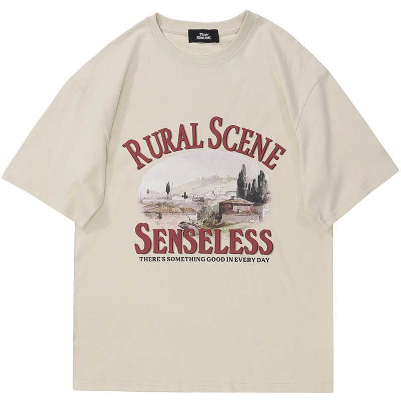 Y2K Men Streetwear Shirts