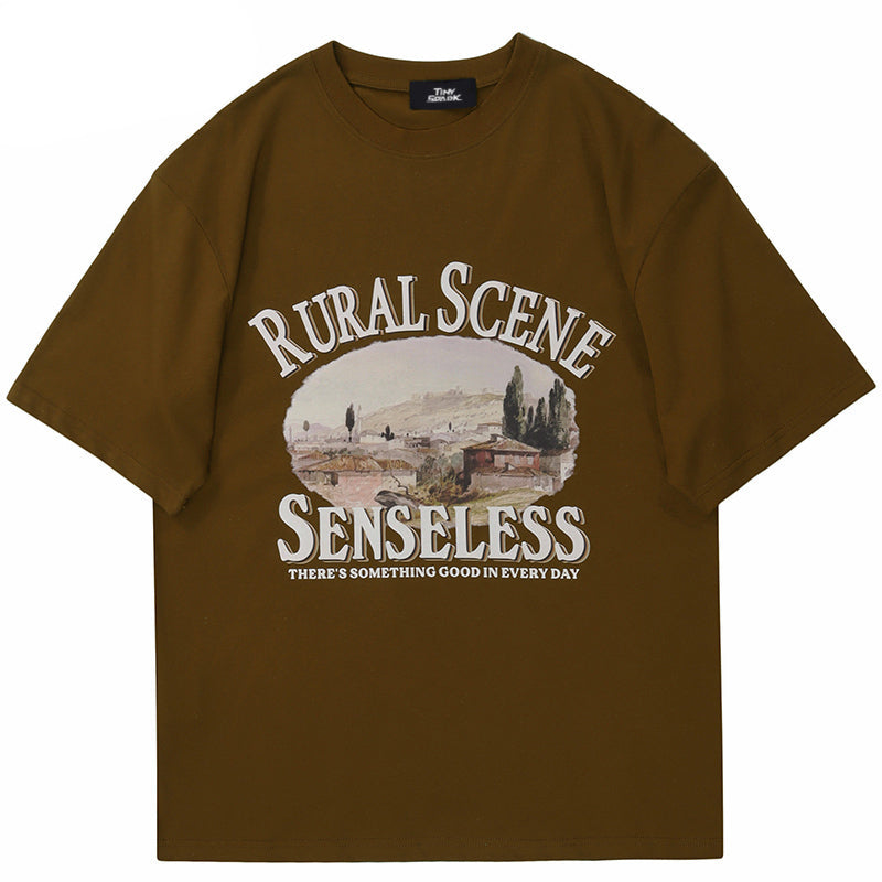 Y2K Men Streetwear Shirts
