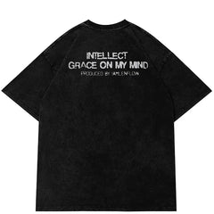 Y2K Oversized Cross T-Shirt