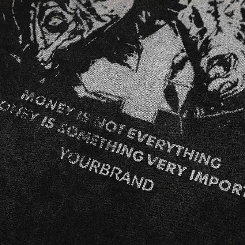 Y2K Oversized Cross T-Shirt